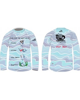Мъжка ликра с дълъг blue funny sharks Мъжка ликра с дълъг blue funny sharks