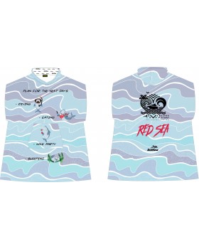 Пончо blue funny sharks Пончо blue funny sharks