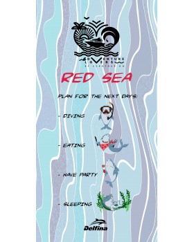Кърпа blue Red Sea Кърпа blue Red Sea