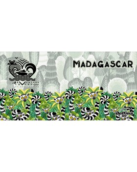 Кърпа Мадагаскар lemur