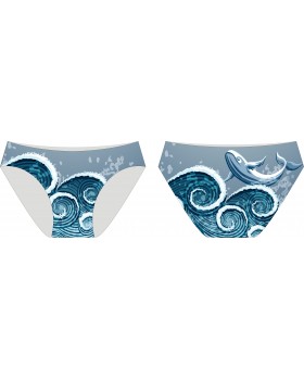 Дамски бански долна част whale