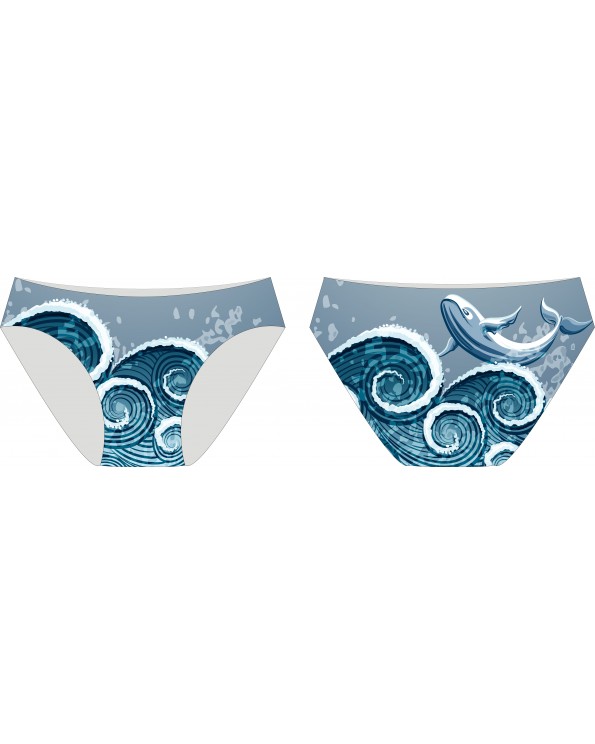 Дамски бански долна част whale